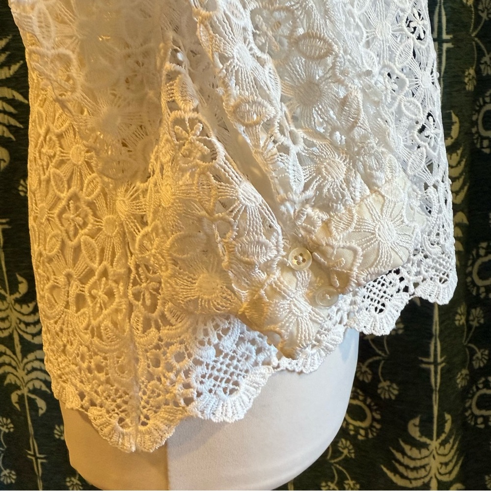 Express White Lace Top-Shell Only - Picture 11 of 15